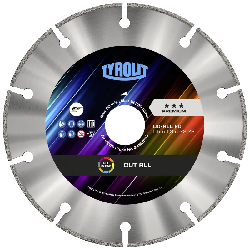 Diamantskive Premium allround DC-ALL-FC ø115×1,3