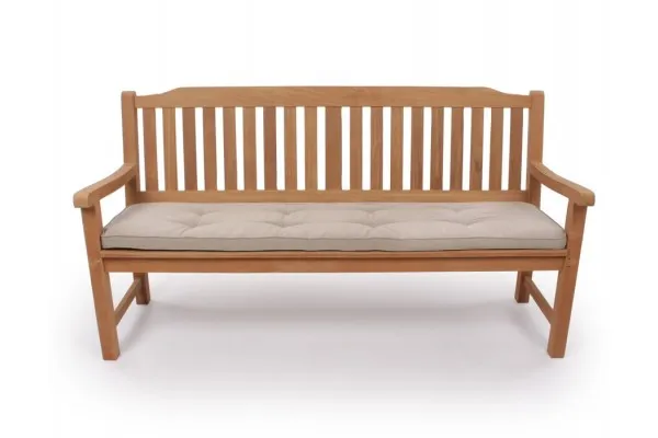 Fritab Eksklusiv Bænkhynde - 180 cm Beige