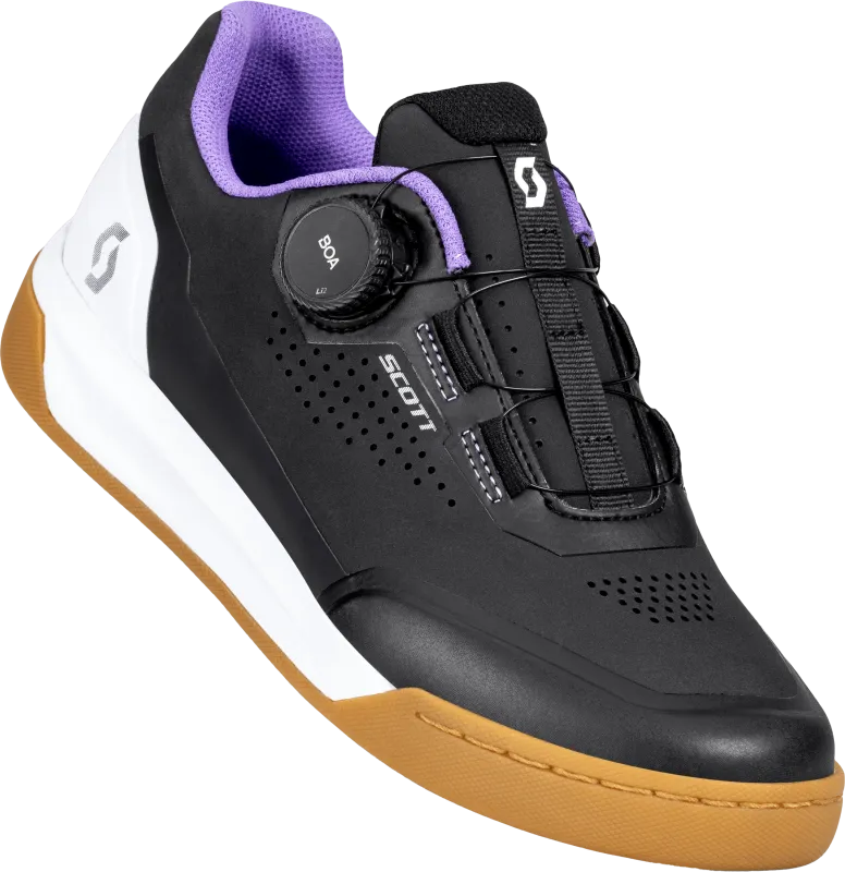 Scott Shoe Womans Mtb Volt Evo Flat Boa - Black White