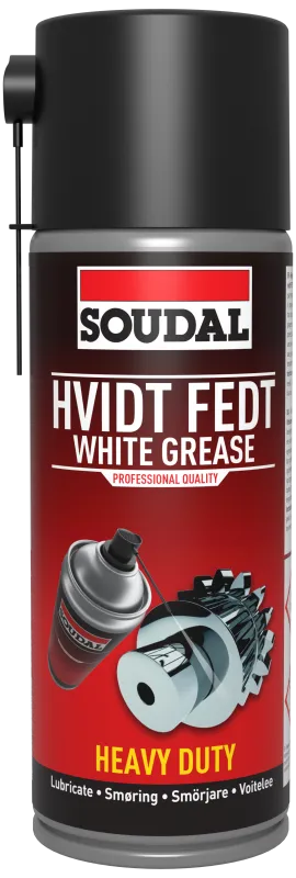 Soudal Hvidt Fedt smøremiddel spray 400ml