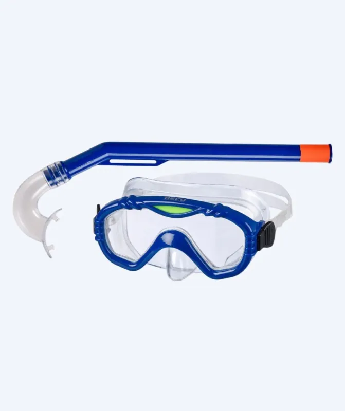 Beco Combo snorkelsæt til børn (fra 4 år) - Sealife - Mørkeblå