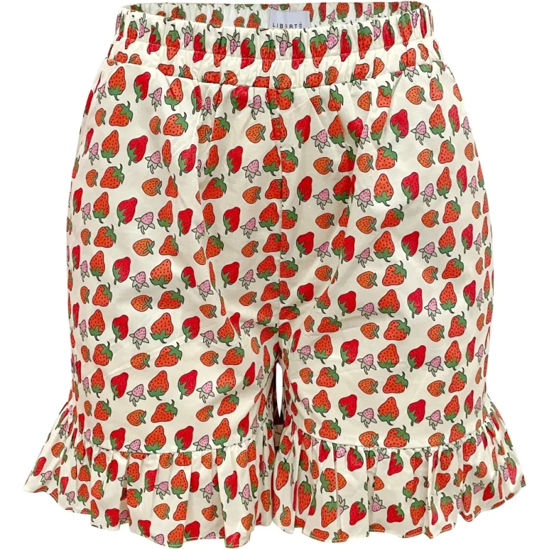 LIBERTÉ dame shorts TIA - STRAWBERRY