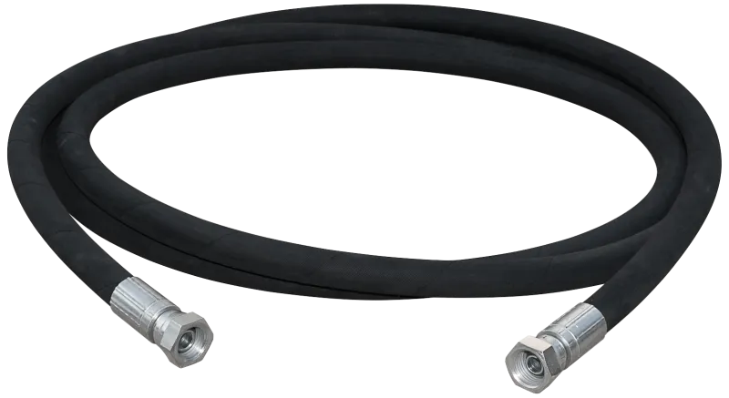 Olieslange m.1/2" omløbere, 2 mtr
