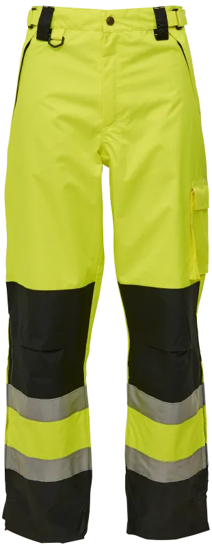 Hi-vis arbejdsbukser 082400R gul/sort Str. 2XL