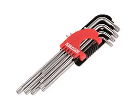 Torx nøglesæt 9 dele - lang model