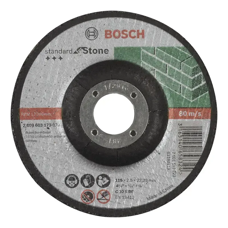 Bosch Skæreskive Sten 115x2,5mm Krøp Std - 2608603173