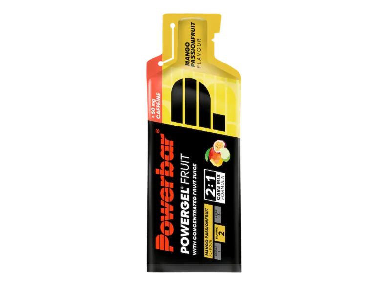 Powerbar Powergel frugt - Mango/Passion 41 gram - Bedst før 31/7-26
