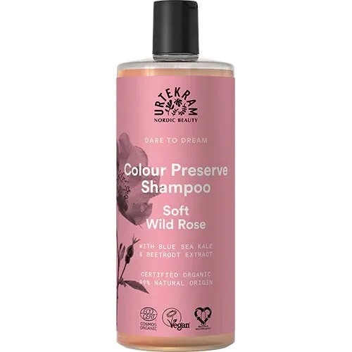 Shampoo Soft Wild Rose t. farvet hår - 500 ml.