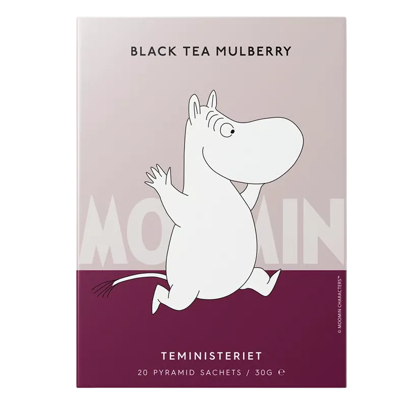Teministeriet Moomin Black Tea Mulberry (20 stk)