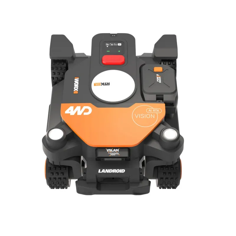 Worx Vision Cloud 4WD RTK robotplæneklipper -  600 m2 - WR340E