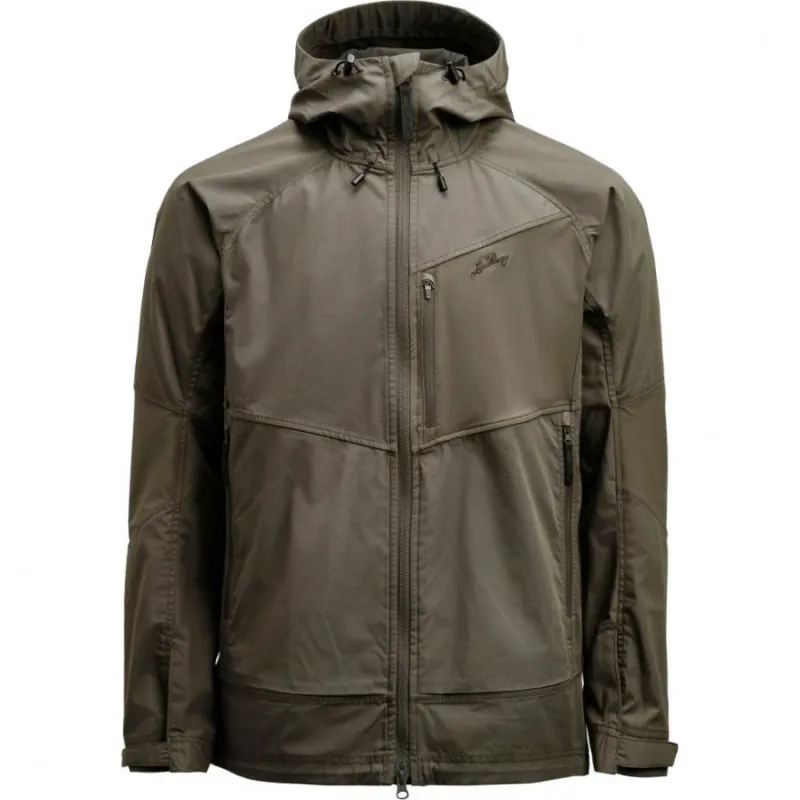 Lundhags Tived Stretch Hybrid Jacket M, skaljakke, herre, grøn