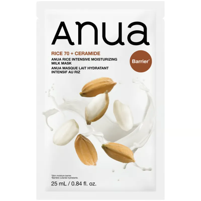 Anua Rice 70 Intensive Moisturizing Milk Mask (1 stk)