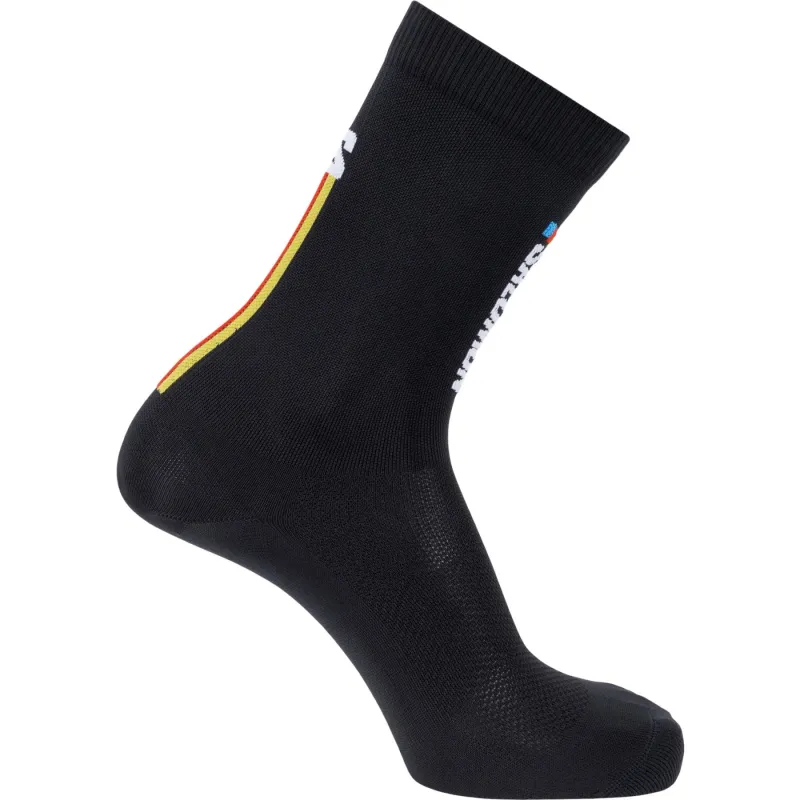 Salomon Pulse Race Flag Crew, løbestrømper, sort