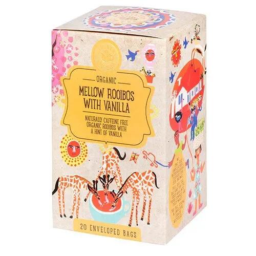 Rooibos Mellow with Vanilla te Øko. - 20 breve