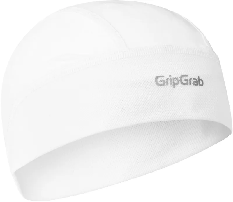 GripGrab UPF 50+ Letvægts Summer Skull Cap - White