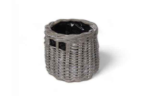 Fletkurv - Kubu Naturrattan - Ø21 cm