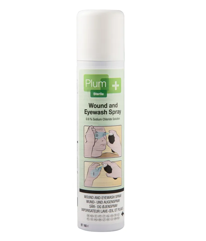 Øjenskylle og sår spray Plum, 250 ml