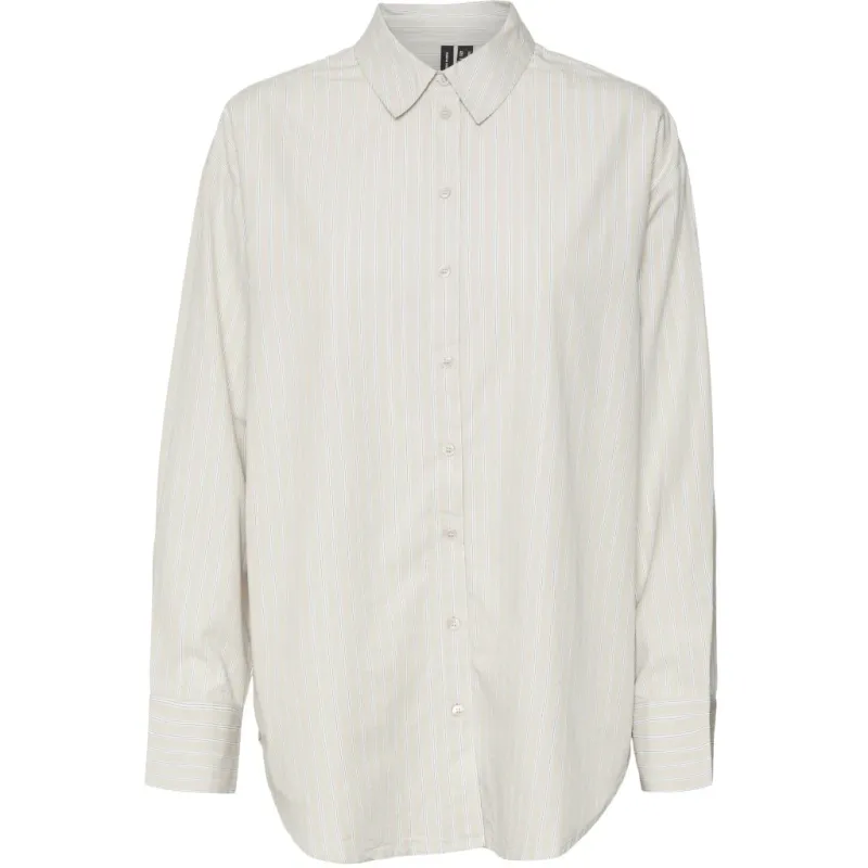 VERO MODA dame skjorte VMGILI - Silver Lining Zandie