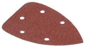Velcro sandpapir til slibemus - korn 80