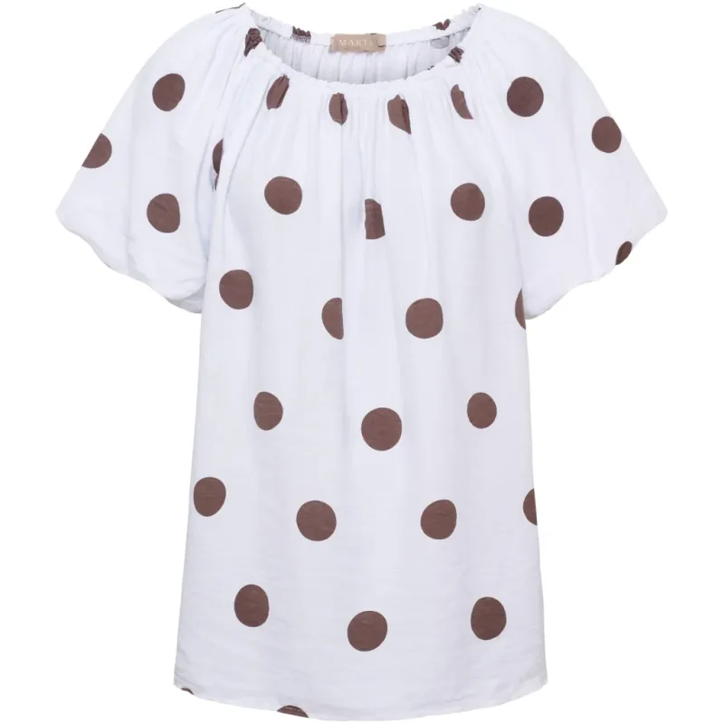 Marta du Chateau dame top MdcLuciana 26136 - White