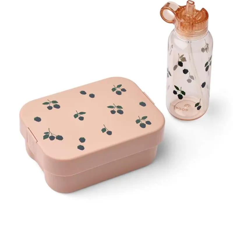Liewood Chelsey Madkasse og Drikkedunk - Berry/Pale Tuscany