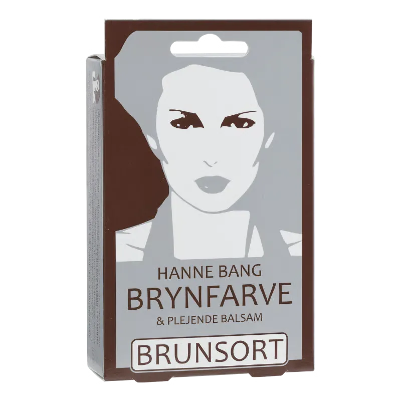 Hanne Bang Brynfarve & Plejende Balsam Sæt Brunsort (1 sæt)