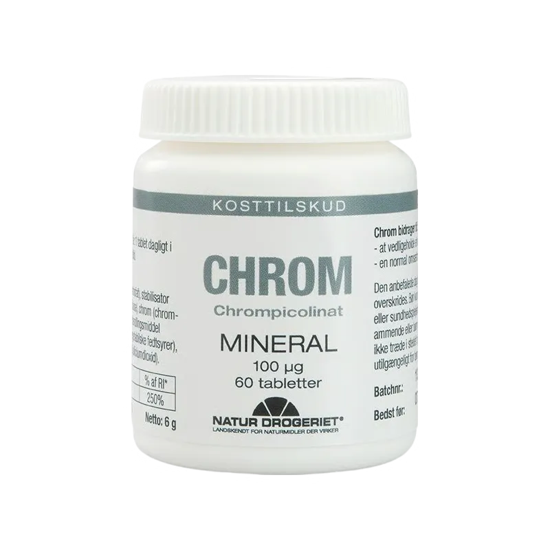 Natur Drogeriet Chrom 100 Ug (60 tabl)