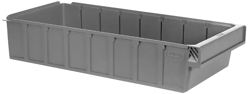 PPS 3123 lagerkasse grå 500×230×100mm 8,7ltr