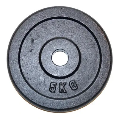 Vægtskive i jern 5 kg (30 mm)