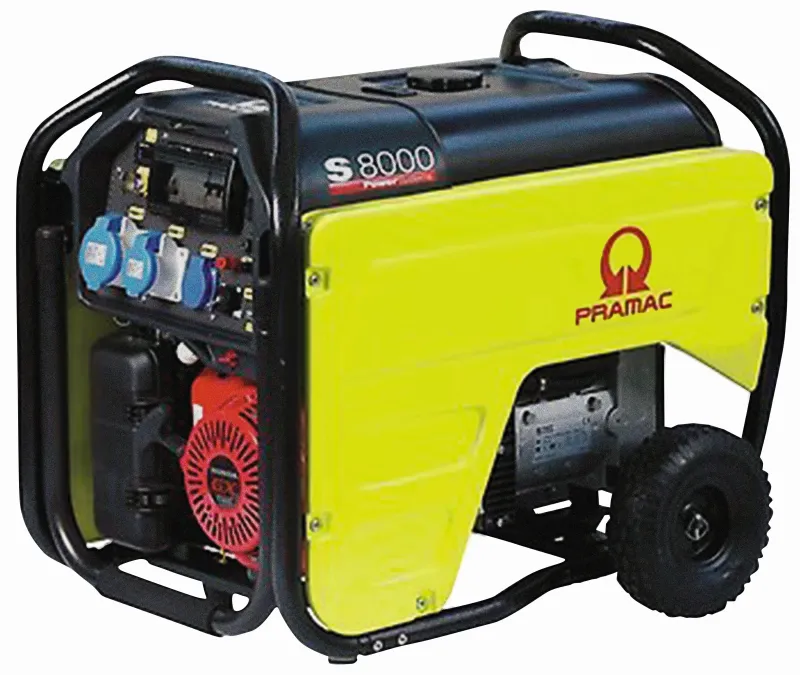 Generator S-8000 S (230V)  AVR Honda benzin 7,2 kVa