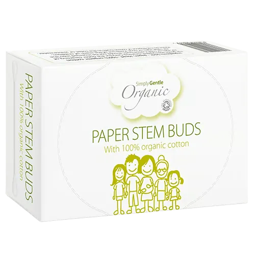 Simply Gentle Organic Vatpinde Ø (200 stk)
