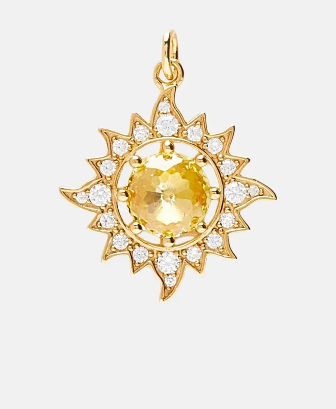 Thomas Sabo Charm Diamond Sun smykke vedhæng