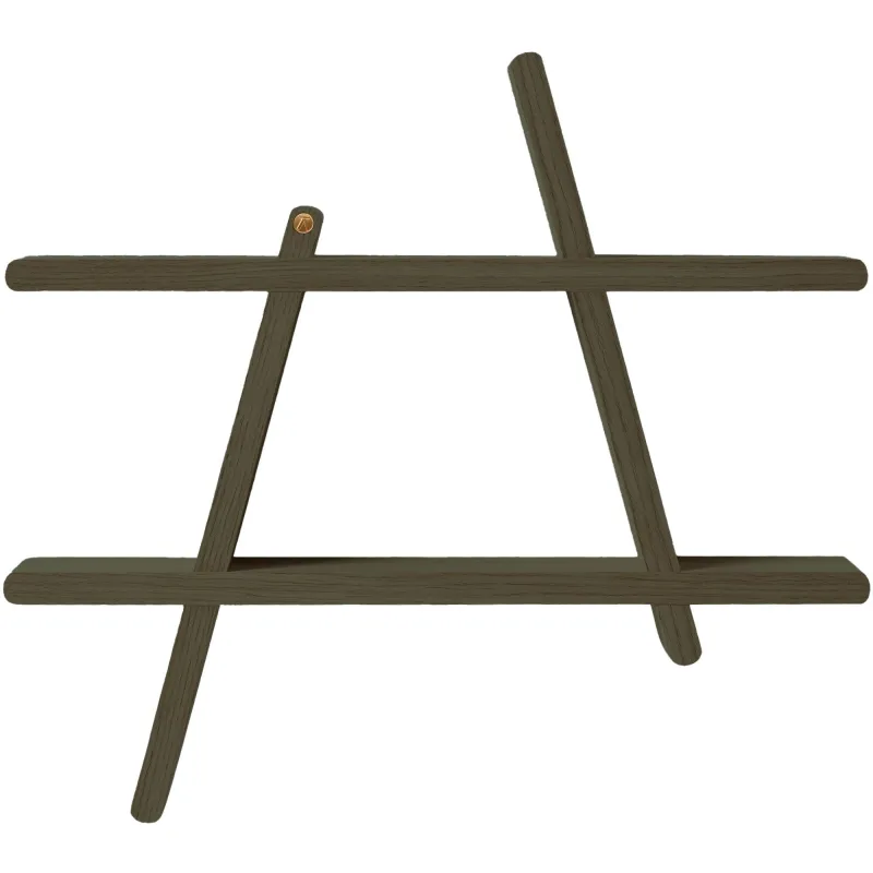 Andersen A-Light Shelf medium 52 x 46 cm, olivengrøn