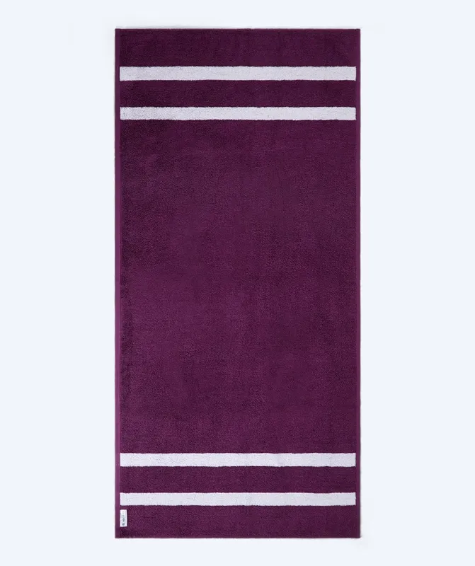 Watery badehåndklæde - Heat Swim Bomuld - Hydra Purple - Håndklæder