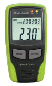 Elma DT-172 - Temperatur og fugt datalogger med display