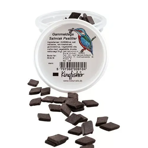 Gammeldags Salmiakruder (70 g)
