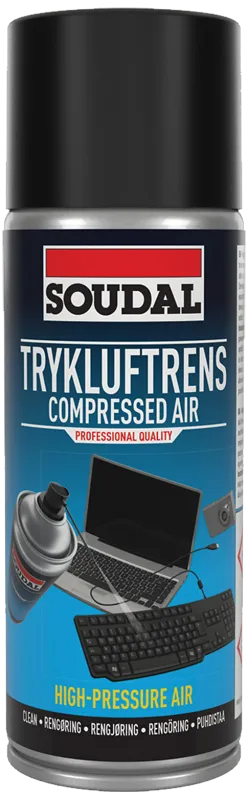 Soudal trykluftrens spray 400ml
