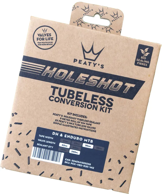 Peaty's Holeshot Tubeless Kit 25mm XC/Trail