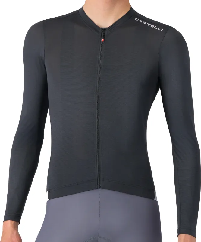 Castelli ESPRESSO 2 LONG SLEEVE JERSEY - Black