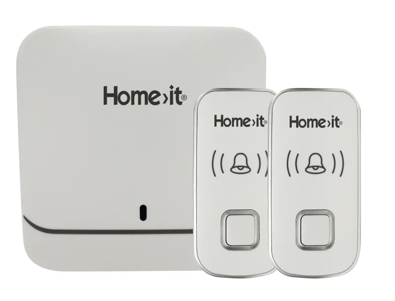 HOME It trådløs dørklokke med 52 ringetoner Home 2 med 2 sender