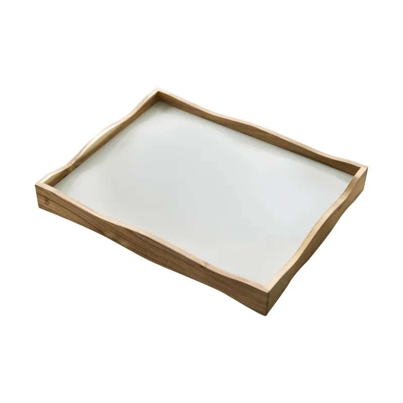 Aida RAW serveringsbakke 38 x 31 cm, teak