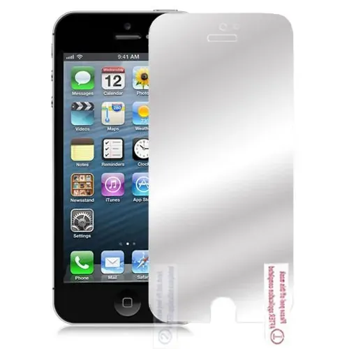 Mirror/Spejl skærmbeskyttelse til Apple iPhone 5  / 5S / 5C.