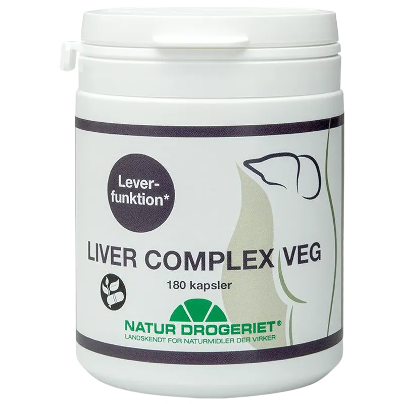 Natur Drogeriet Liver Complex Veg (180 kaps)