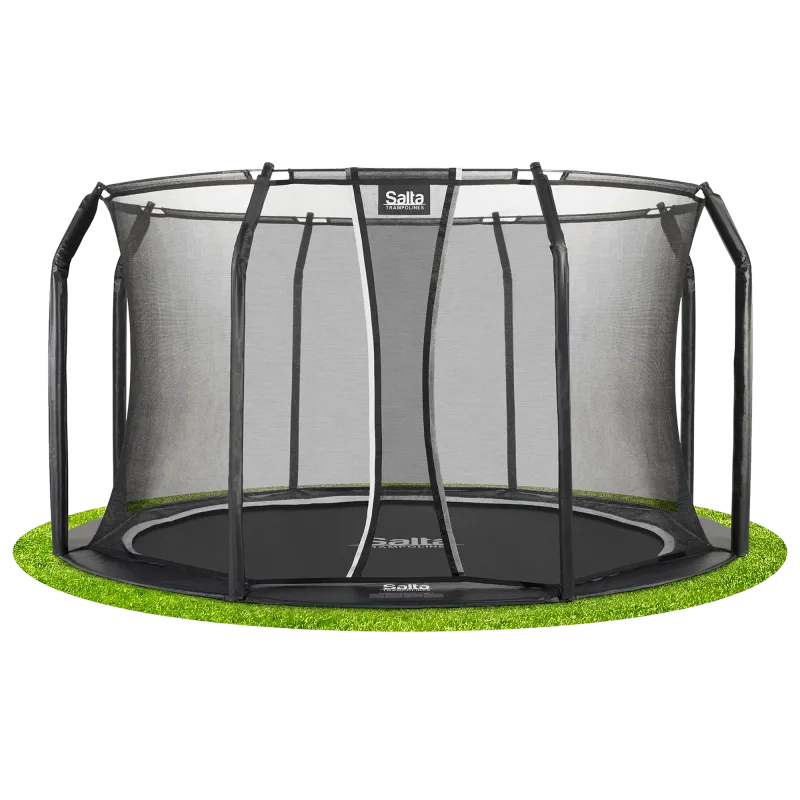 Salta - Trampolin Royal, Ø427 cm, sort inkl. sikkerhedsnet