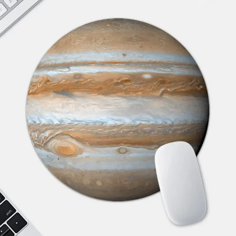 Univers musemåtte. Flot rund musemåtte på 30cm. MJ-1059. Jupiter.