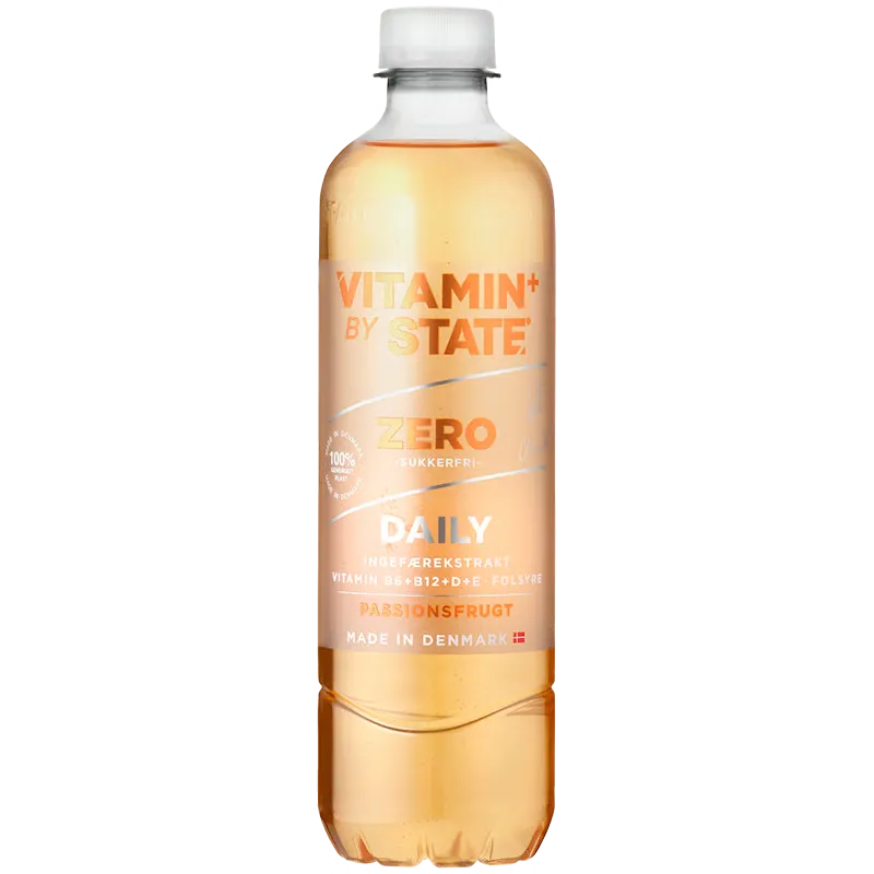 STATE Vitamin Drink Passionsfrugt Zero (500 ml)