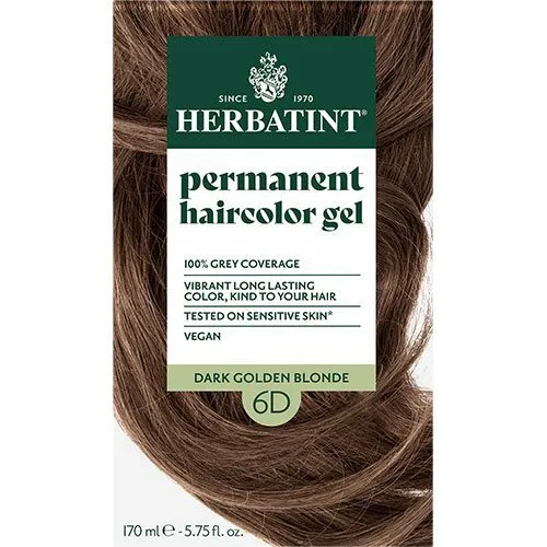 Herbatint 6D hårfarve Dark Golden Blonde - 170 ml.