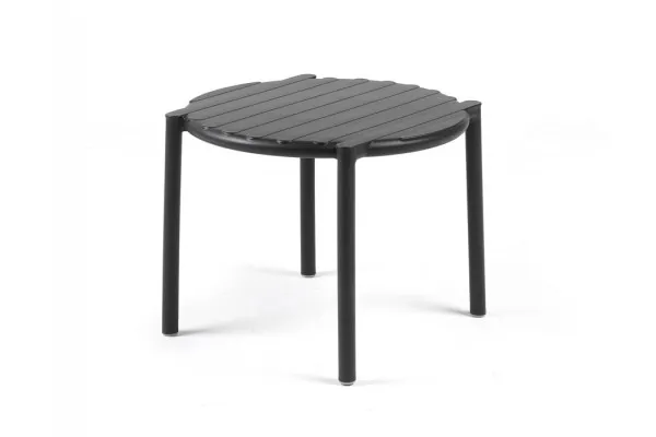 Nardi Doga Loungebord Ø50 cm - Antracit