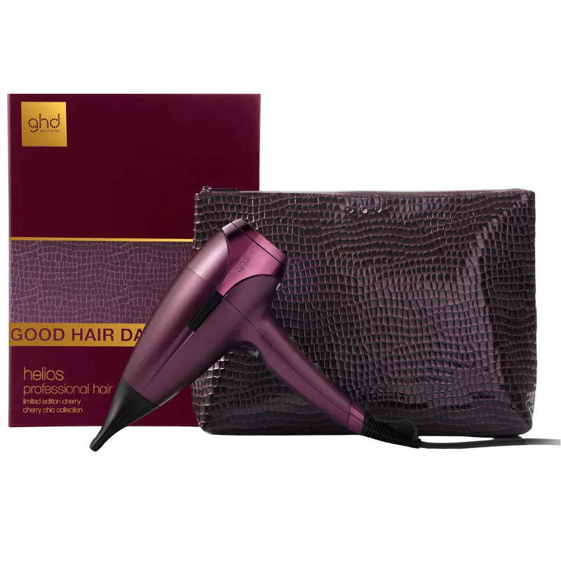 GHD Helios Limited Edition Gift Set Hair Dryer Cherry Chic (1 sæt)