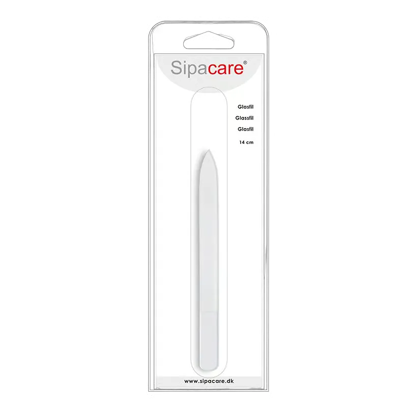 SipaCare Glas Neglefil (14 cm)